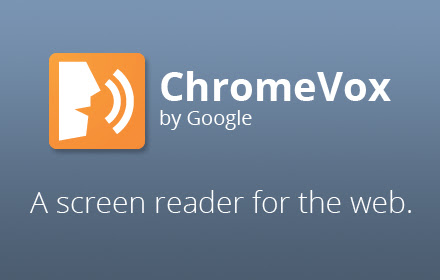 Enlace para descargar el lector de pantalla en Chrome