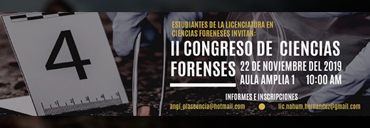 CONGRESO ESTUDIANTIL DE CIENCIAS FORENSES