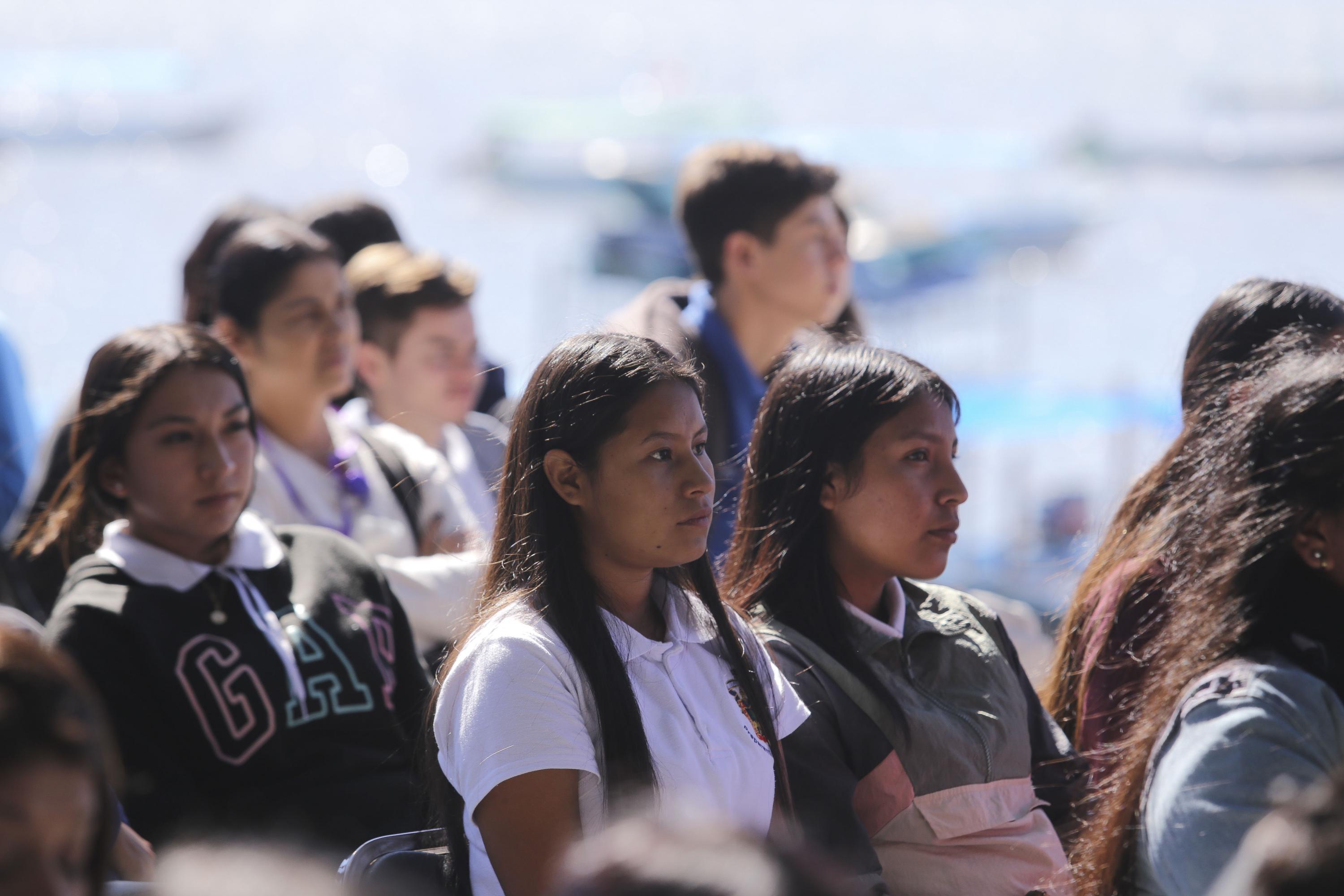 Estudiantes de CUCHAPALA